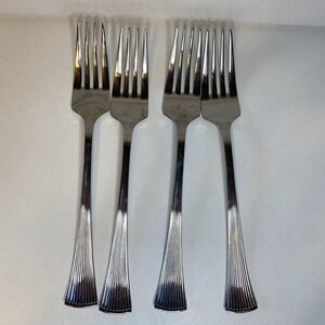 Van Cortland (Stainless) Barclay Geneve Japan Set of 4 Dinner Forks